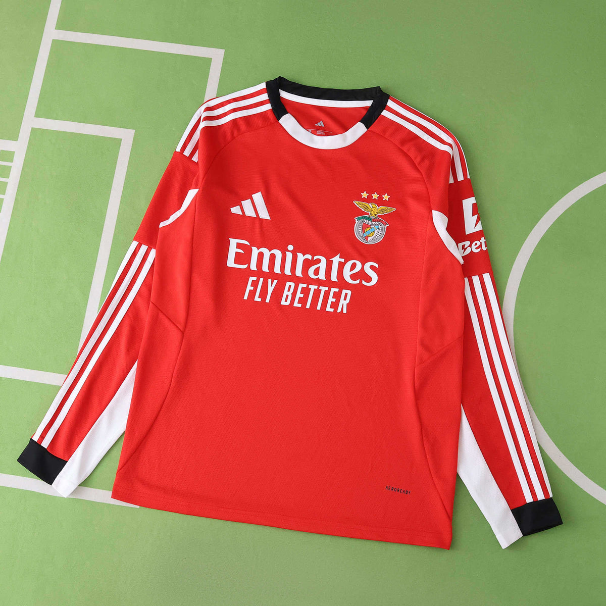 Benfica Home Jersey Long Sleeve 25/26