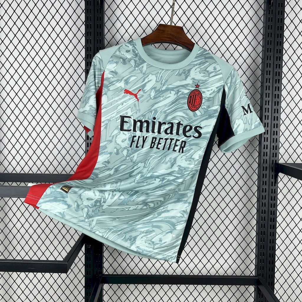 Maillot domicile de gardien de but du Milan AC 25/26