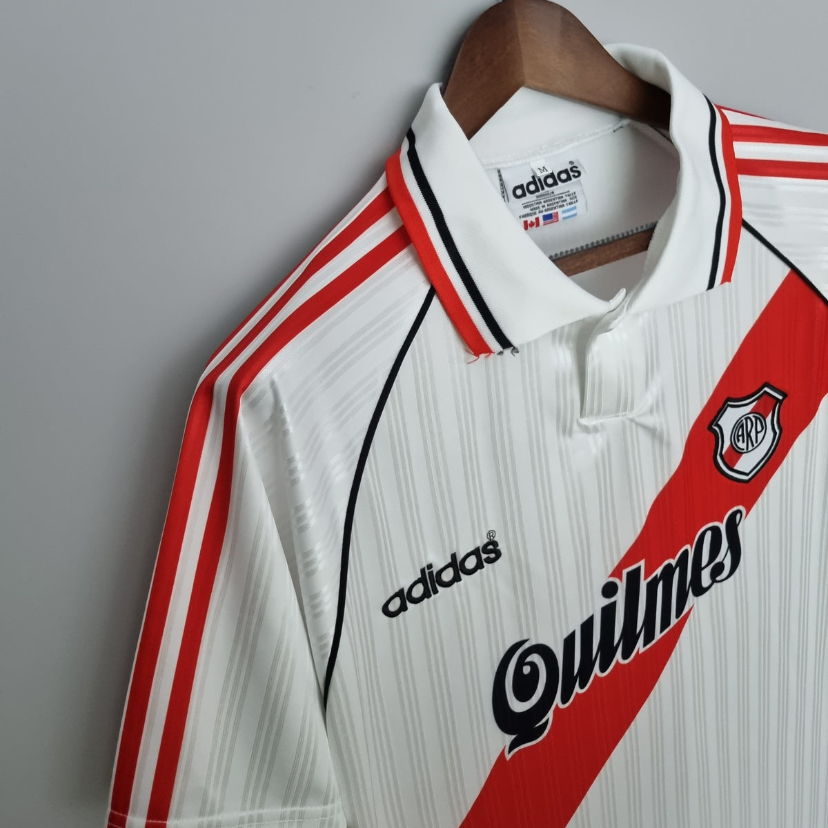 Maillot domicile rétro de River Plate 1996