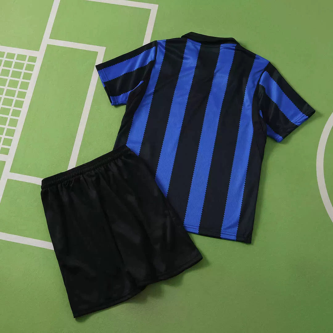 Kit Bambino Inter Milan Home 26/27 Nero Blu | Kit da Calcio