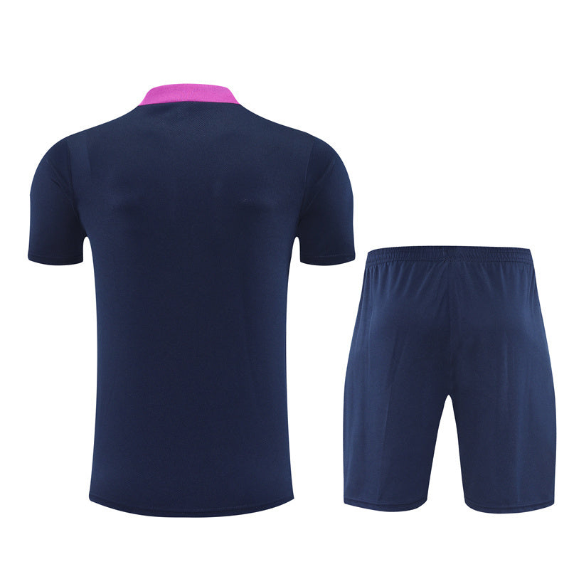 Kit Shirt + Shorts Barcelona Dark Blue Training 25/26