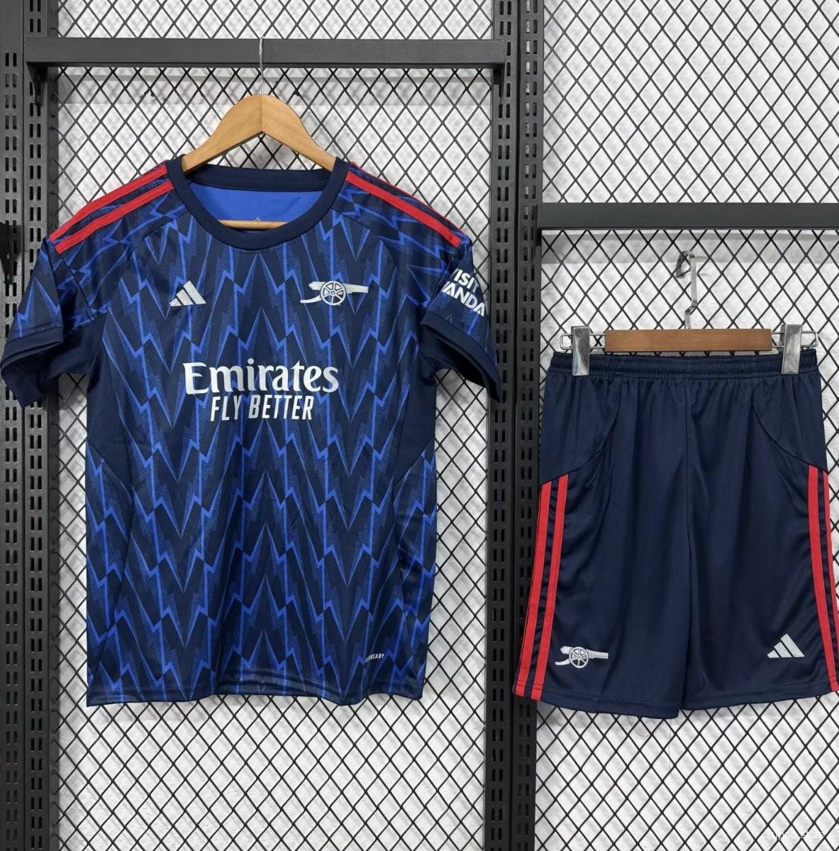 Kit Bambino Arsenal Away 25/26 | Kit da Calcio