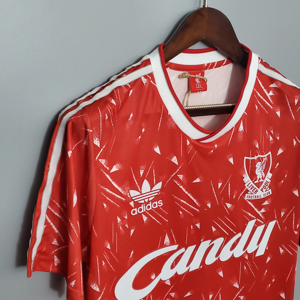 Maillot domicile de Liverpool 1989 rétro