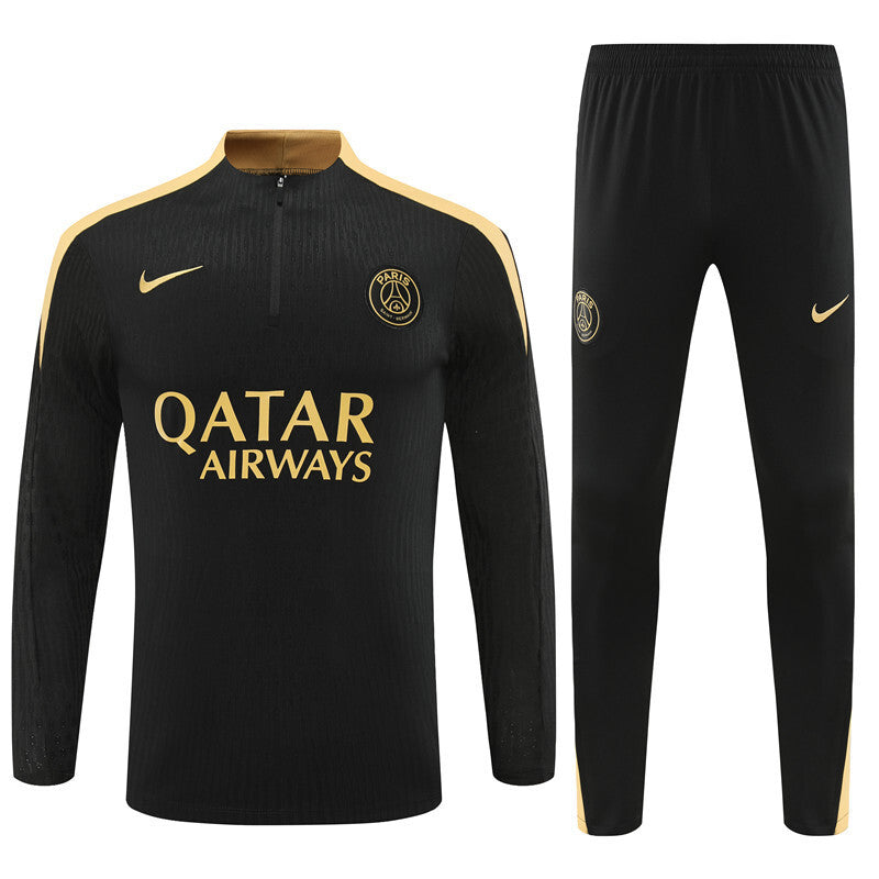 Tracksuit Paris Black/Gold Training 24/25