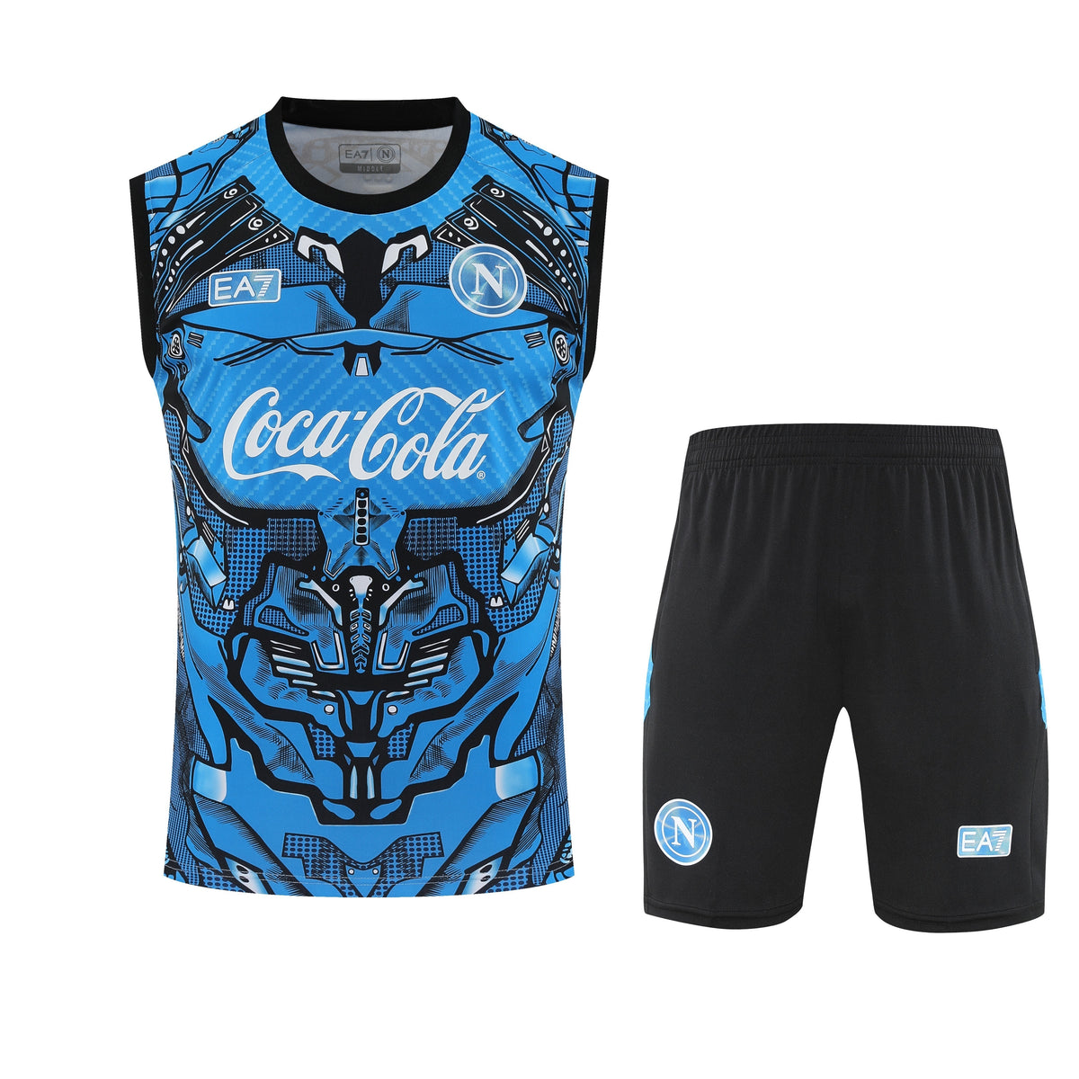 Kit Tank Top + Shorts Napoli Blue/Black 25/26