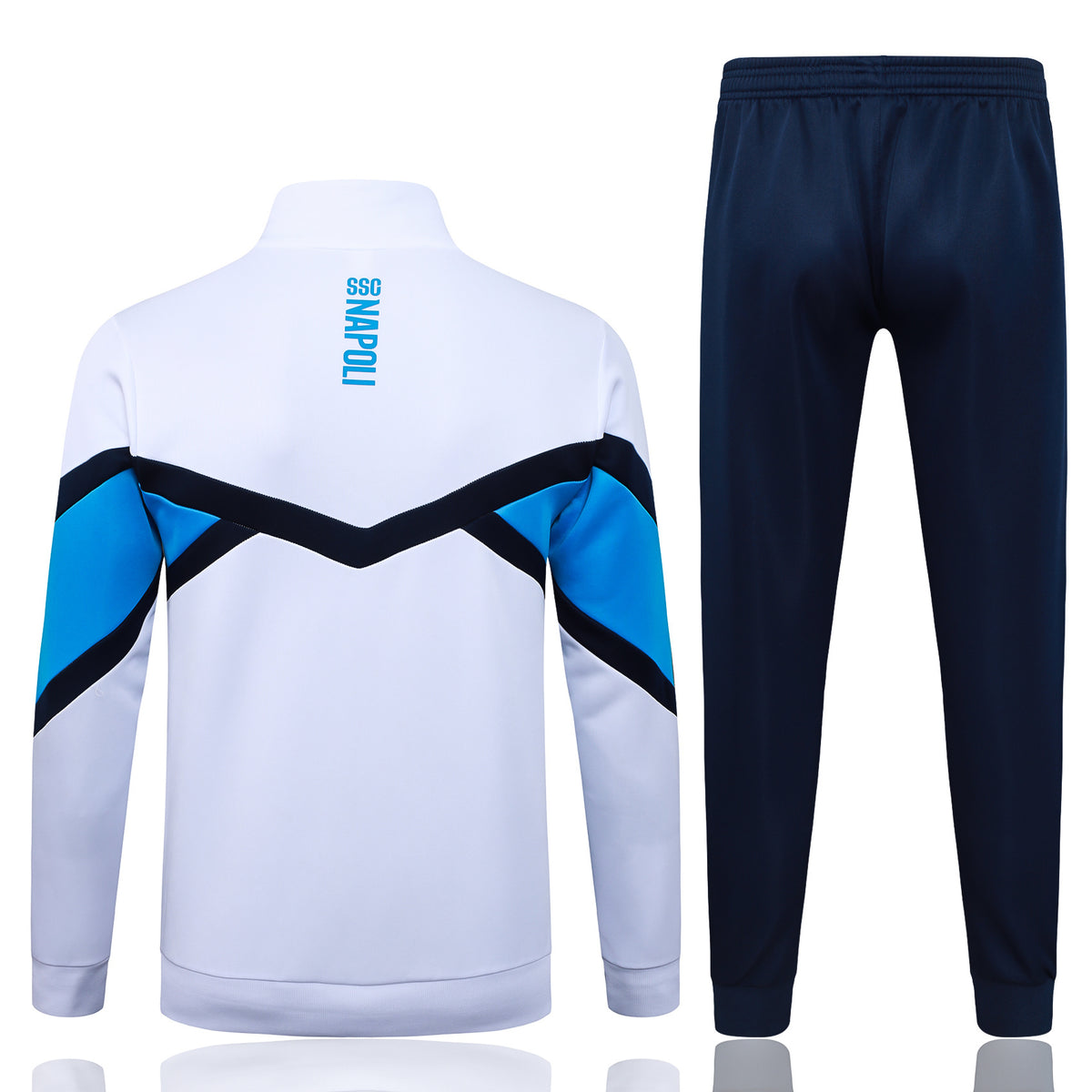 Napoli White/Blue Tracksuit Full-Zip 25/26