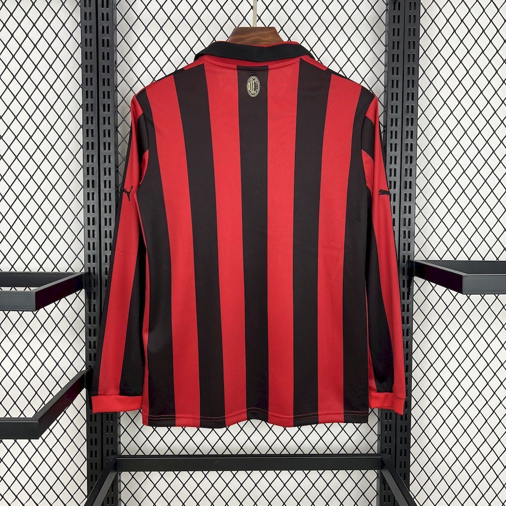 Maillot spécial gardien de but du Milan AC pour les 125 ans, manches longues