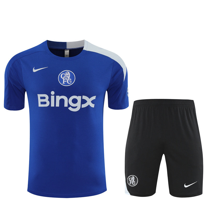 Kit Shirt + Shorts Chelsea Blue/Black 25/26