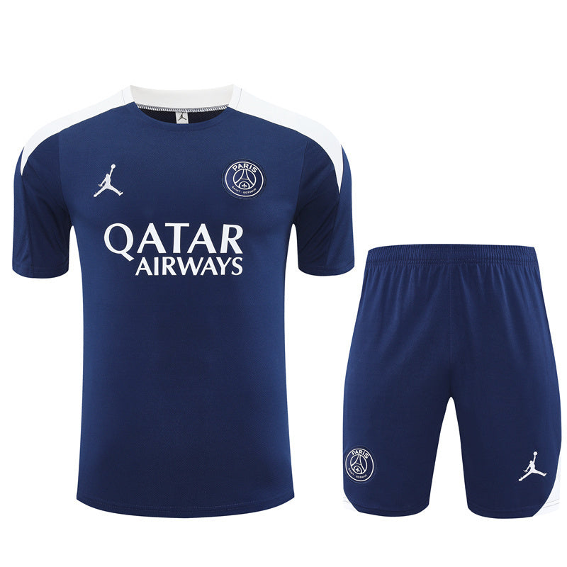 Kit Shirt + Shorts Paris Training Blue 25/26
