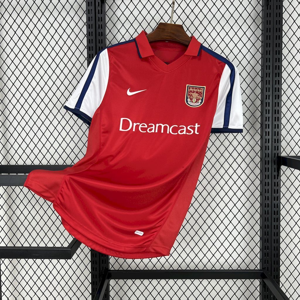 Arsenal Home Jersey 00/02 Retro