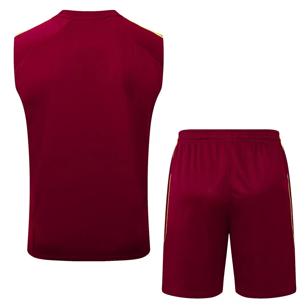 Completino Canottiera Arsenal 25/26 Uomo Bordeaux | Kit Allenamento