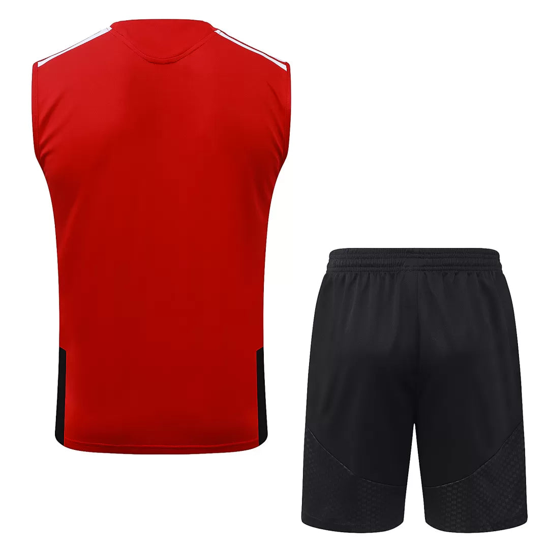 Completino Canottiera Arsenal 26/27 Uomo Rosso | Kit Allenamento