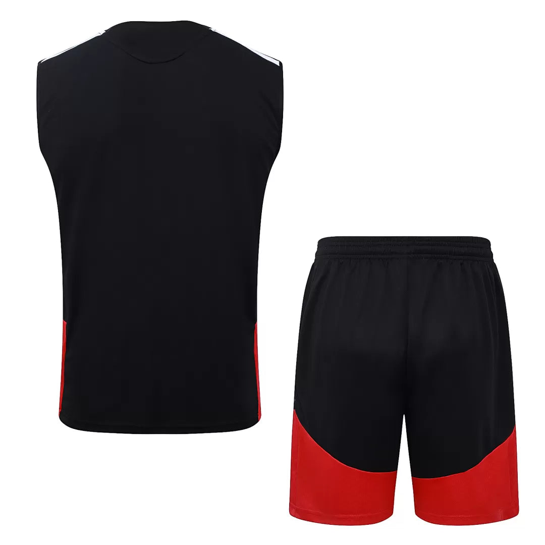 Completino Canottiera Germania 26/27 Uomo Nero | Kit Allenamento