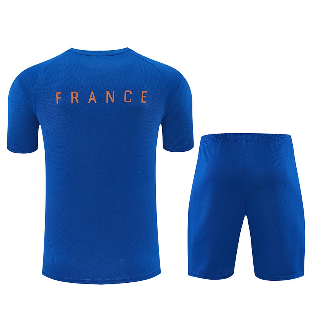 Completino Manica Corta Francia 26/27 Uomo | Kit Allenamento