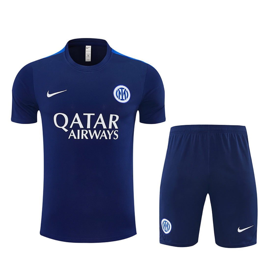 Completino Manica Corta Inter Milan 26/27 Uomo | Kit Allenamento