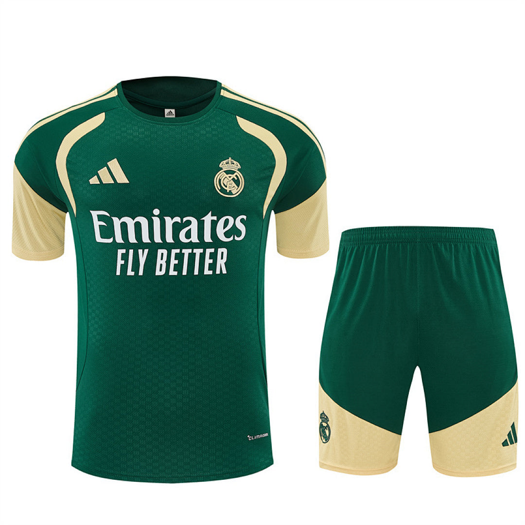 Completino Manica Corta Real Madrid 26/27 Uomo | Kit Allenamento