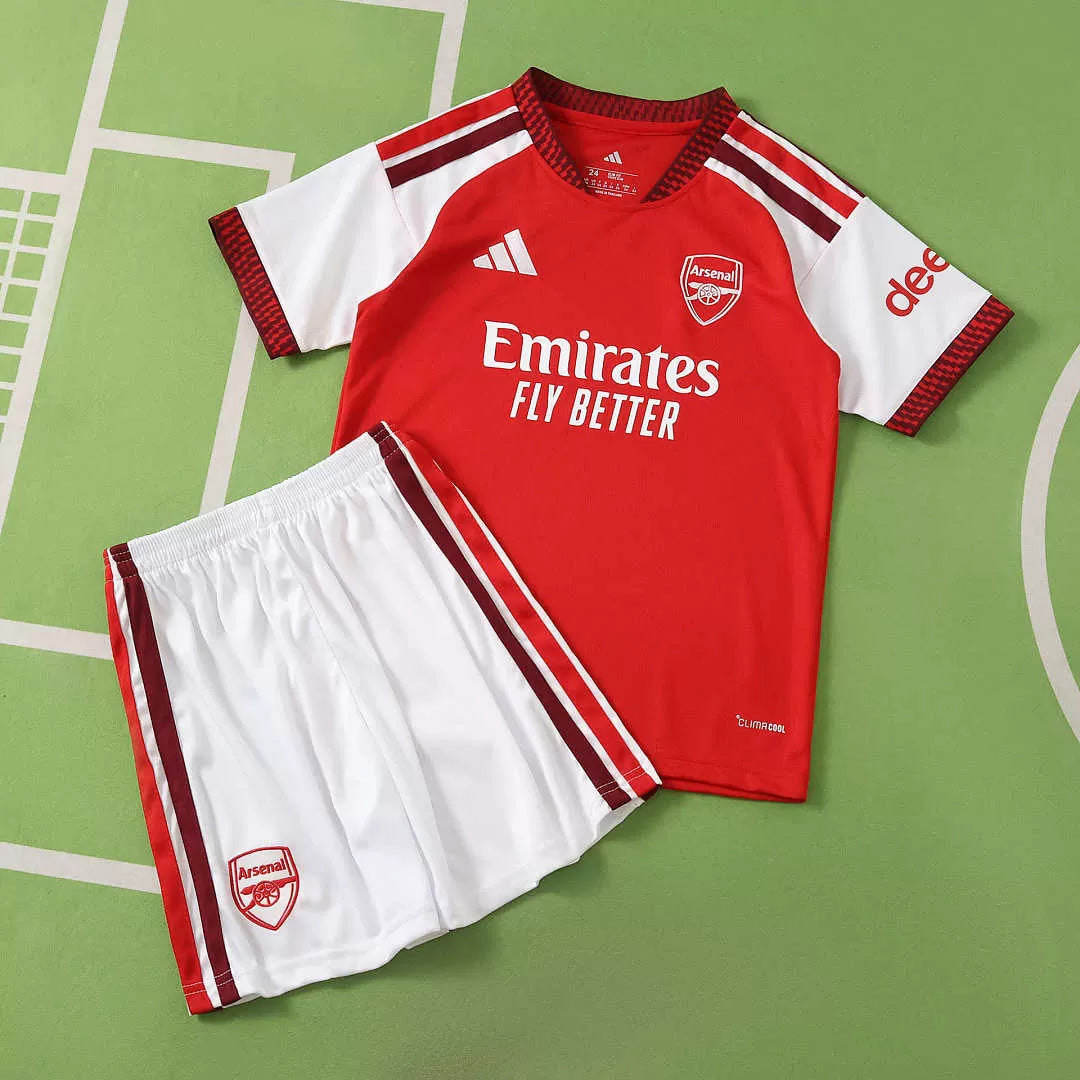 Kit Bambino Arsenal Home 26/27 | Kit da Calcio