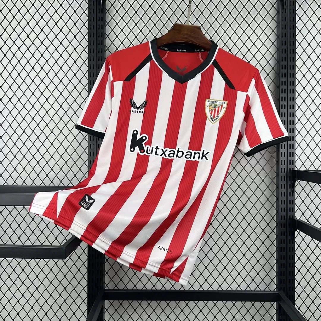 Maglia Athletic Bilbao Home 26/27 Uomo Rossa Bianca | Maglia da Calcio