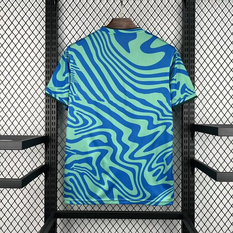 Maglia Brasile Pre-Match 2026 Uomo Verde Blu | Maglia da Calcio