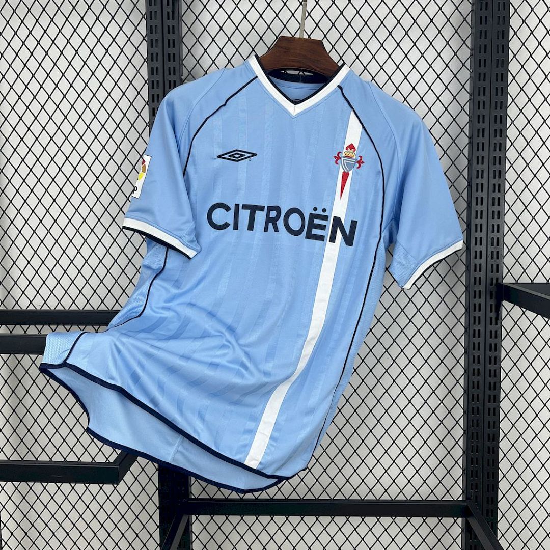 Maglia Celta Vigo Home 01/02 Retro Uomo | Maglia da Calcio