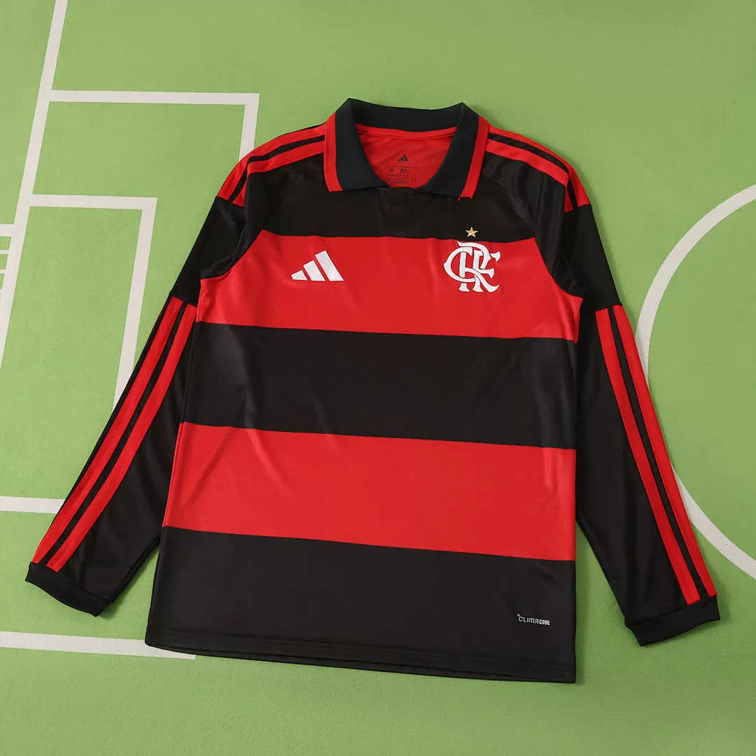 Maglia Flamengo Home 2026/27 Manica Lunga Uomo | Maglia da Calcio