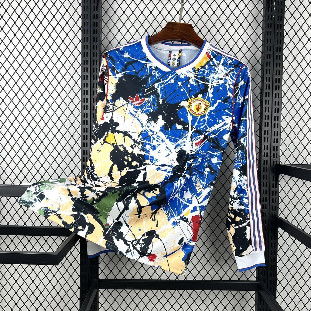 Maglia Manchester United Special Edition The Stone Roses Manica Lunga | Maglia Calcio