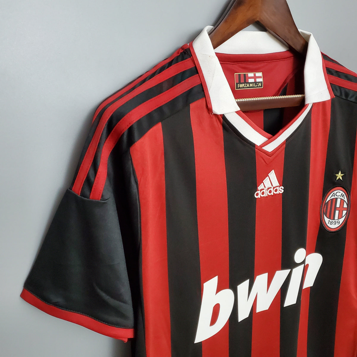 Maillot domicile rétro du Milan AC 09/10