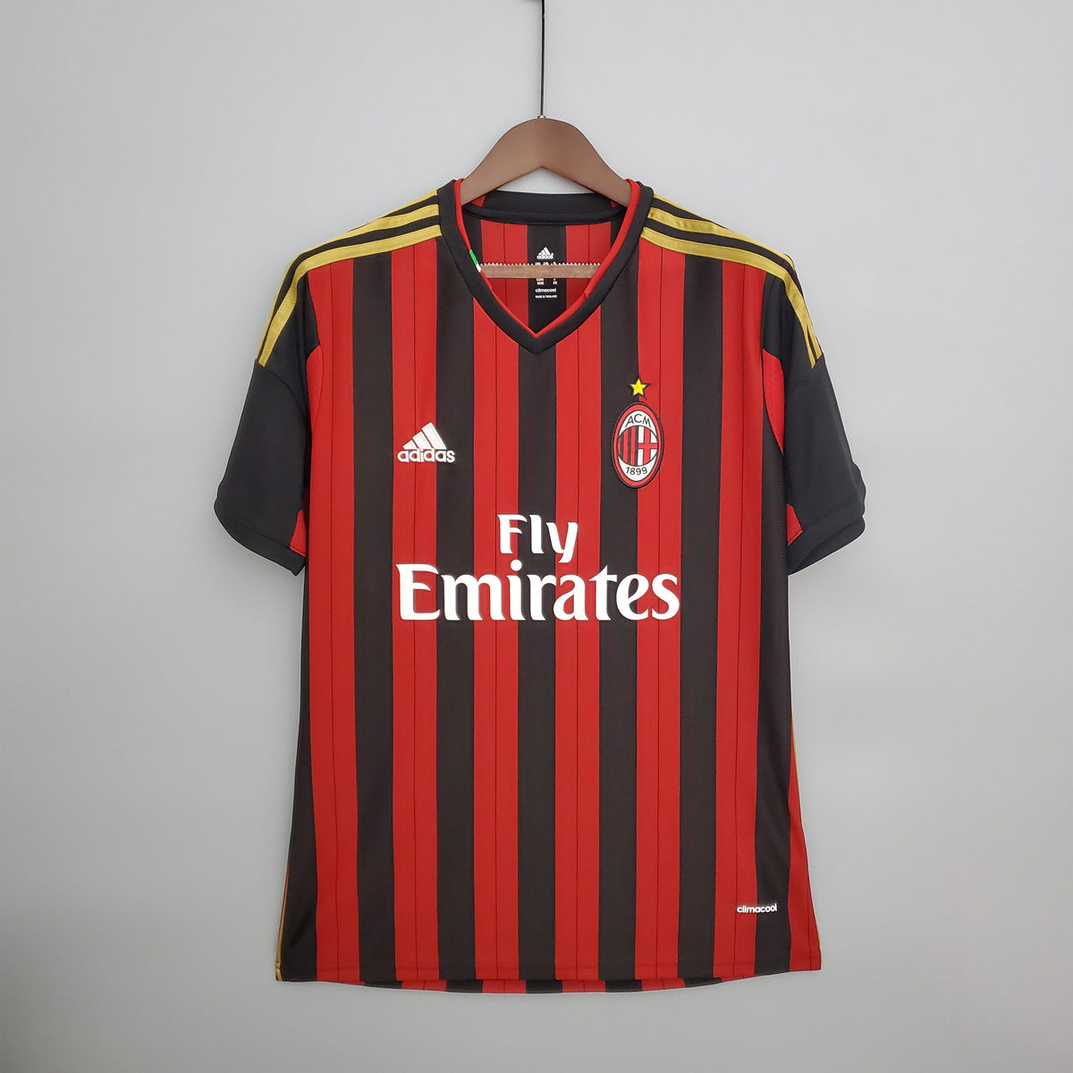 Maillot domicile rétro du Milan AC 13/14