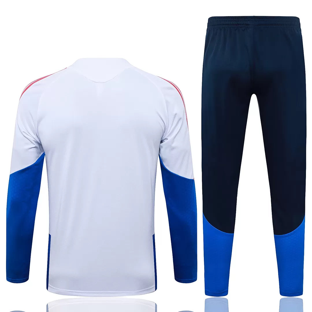 Tuta Colombia Bianco/Blu Half-Zip 2026 Uomo | Tuta da Calcio