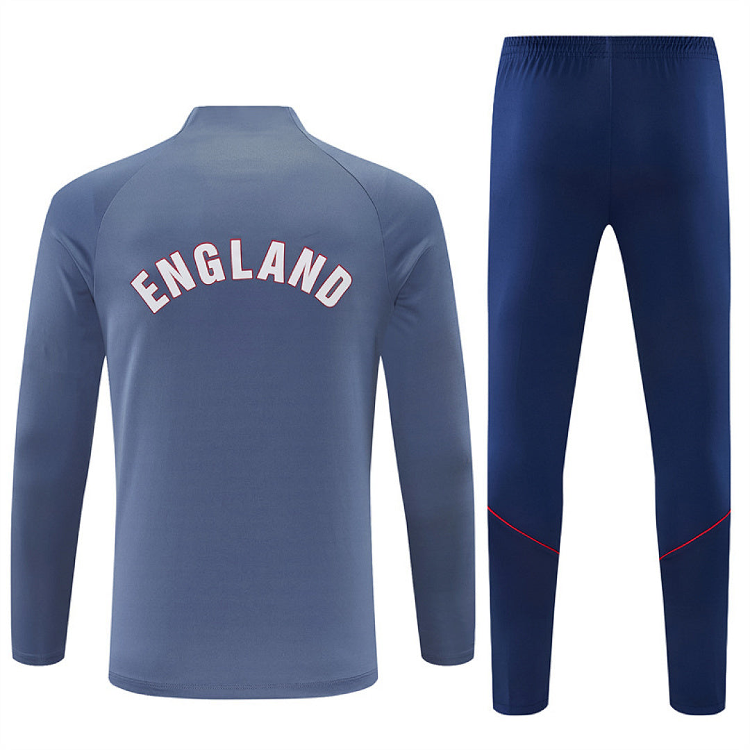Tuta England Grigia/Blu 2026 Uomo | Tuta da Calcio