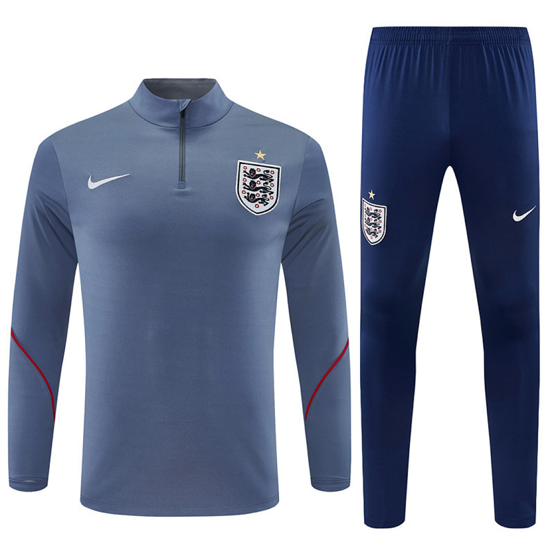 Tuta England Grigia/Blu 2026 Uomo | Tuta da Calcio