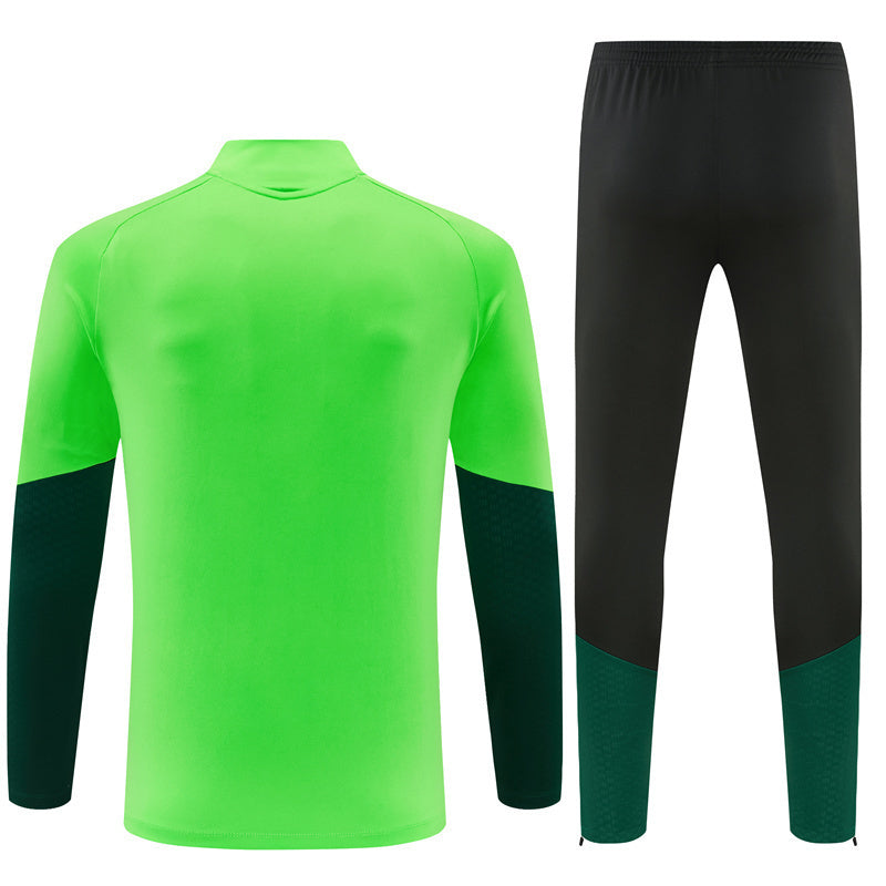 Tuta Messico Verde Half-Zip Uomo 2026 | Tuta da Calcio