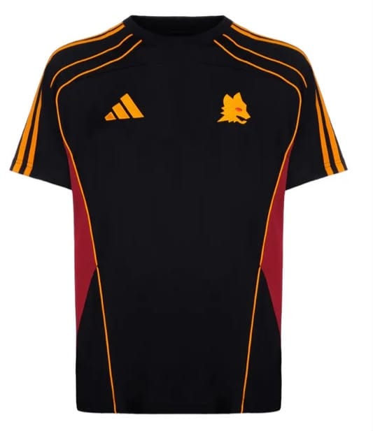 Maglia Roma Travel Shirt 25/26 Uomo Nero | Maglia da Calcio