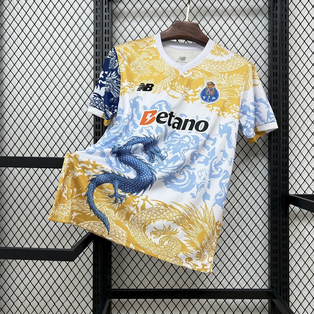 Porto Special Edition Dragon Jersey Yellow/Blue 25/26