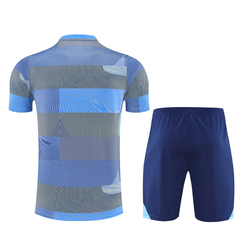 Kit Shirt + Shorts Real Madrid Gray/Blue Training 25/26