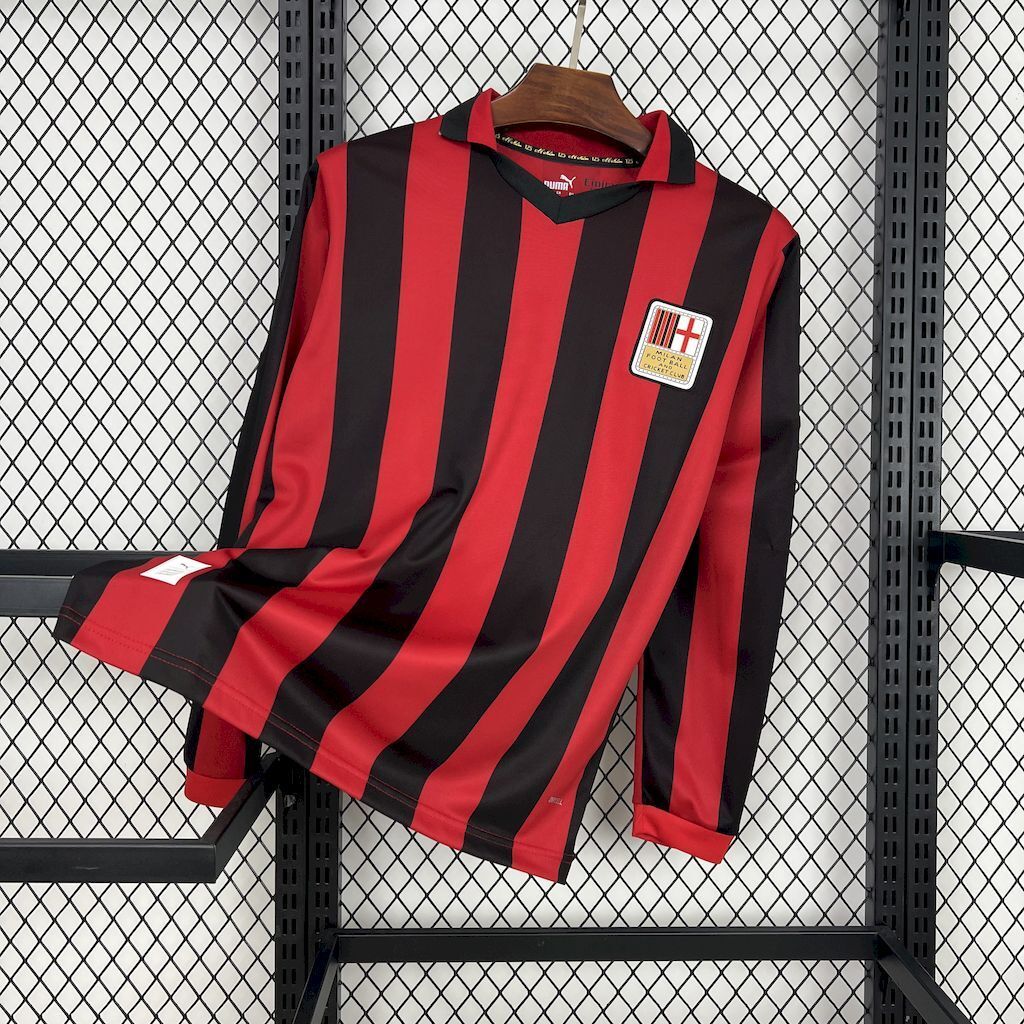 Maillot spécial gardien de but du Milan AC pour les 125 ans, manches longues
