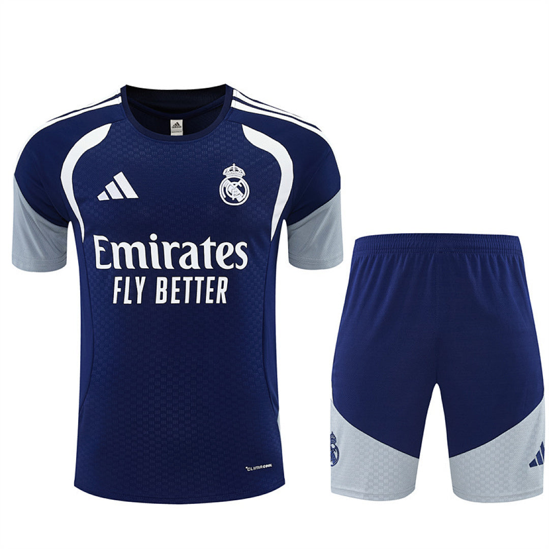 Completino Manica Corta Real Madrid 26/27 Uomo | Kit Allenamento
