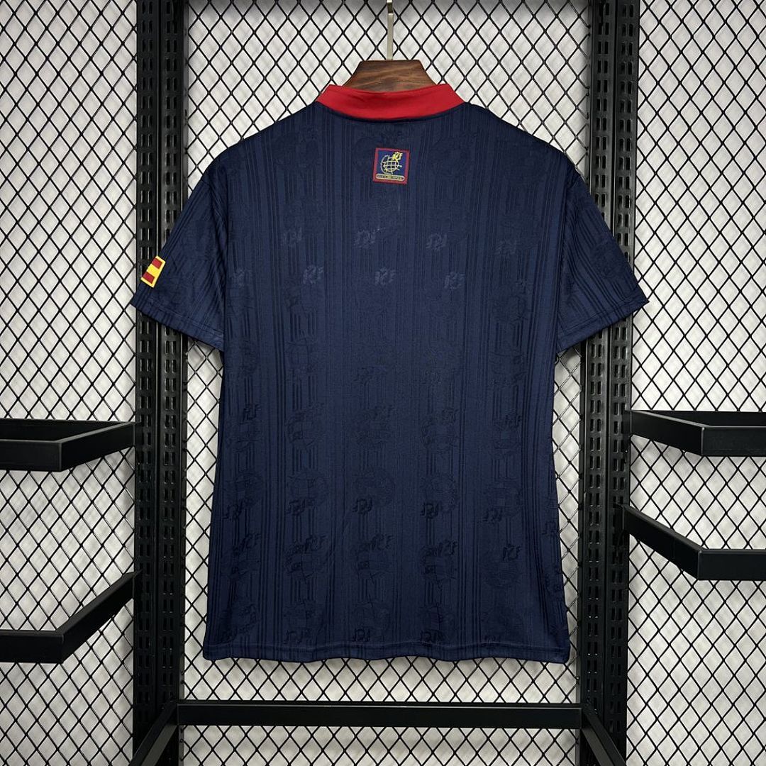 Spain Away Jersey 1996 Retro