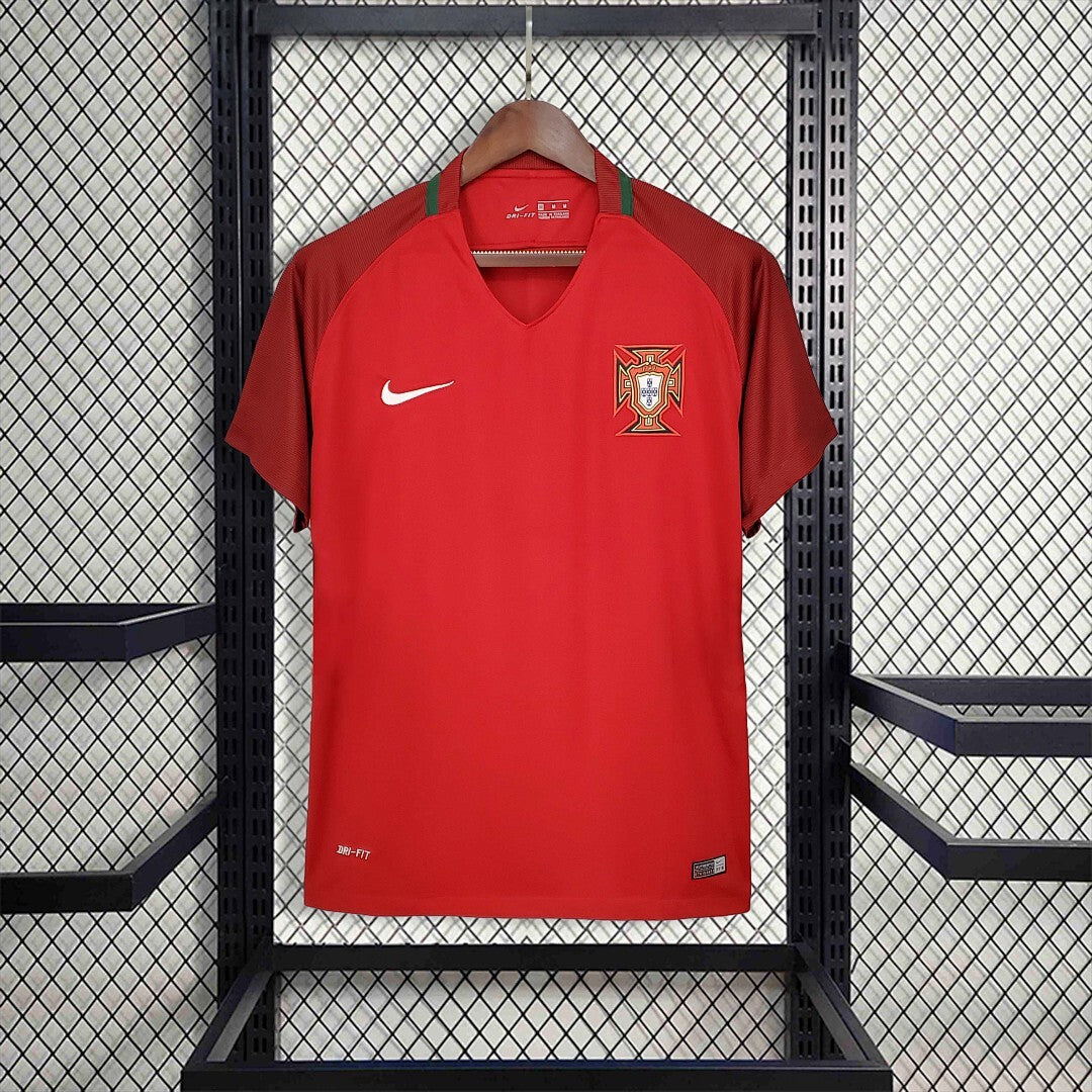 Portugal Home Jersey 2016 Retro