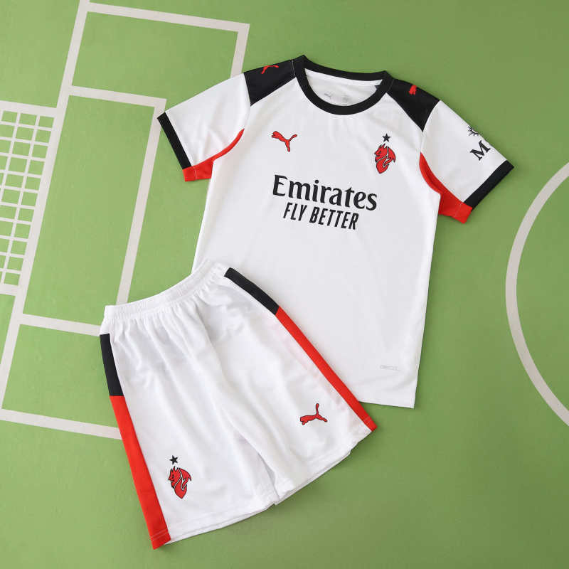 Kit Bambino Milan Away 25/26 | Kit da Calcio