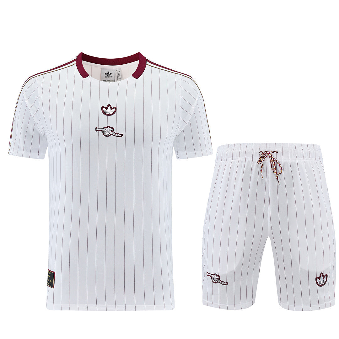 Kit Arsenal Icons Bianco 25/26 Uomo | Kit da Calcio