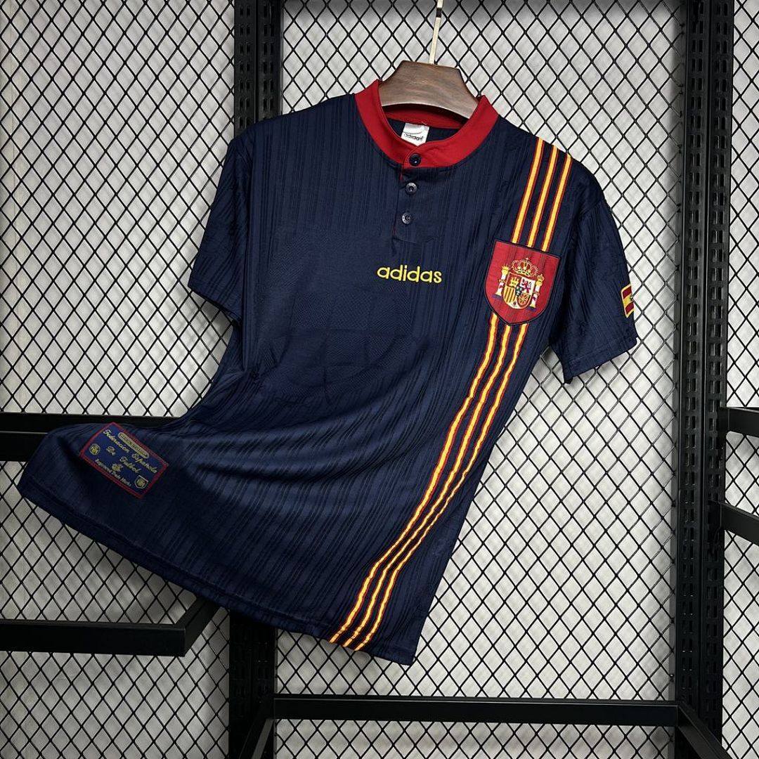Spain Away Jersey 1996 Retro