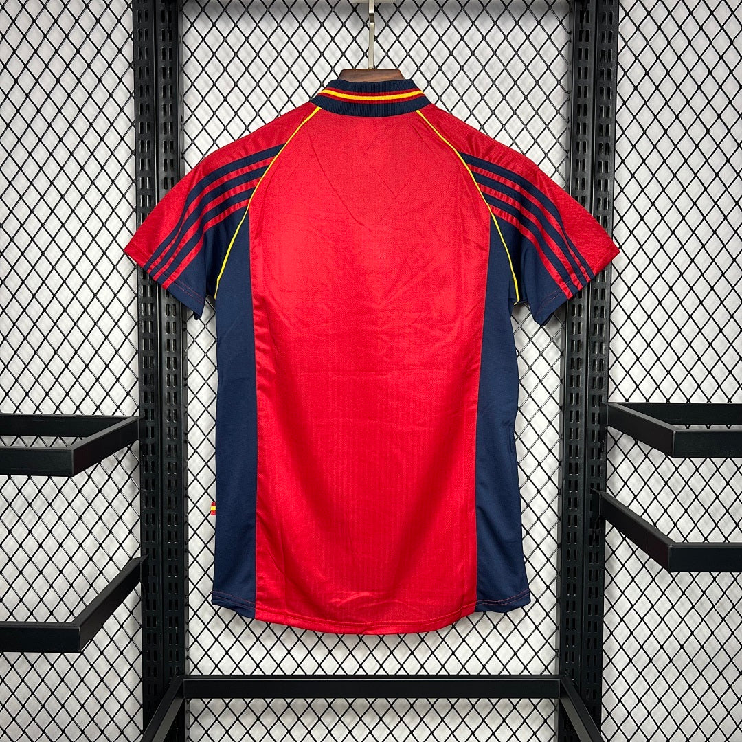 Spain Home Jersey 1998 Retro