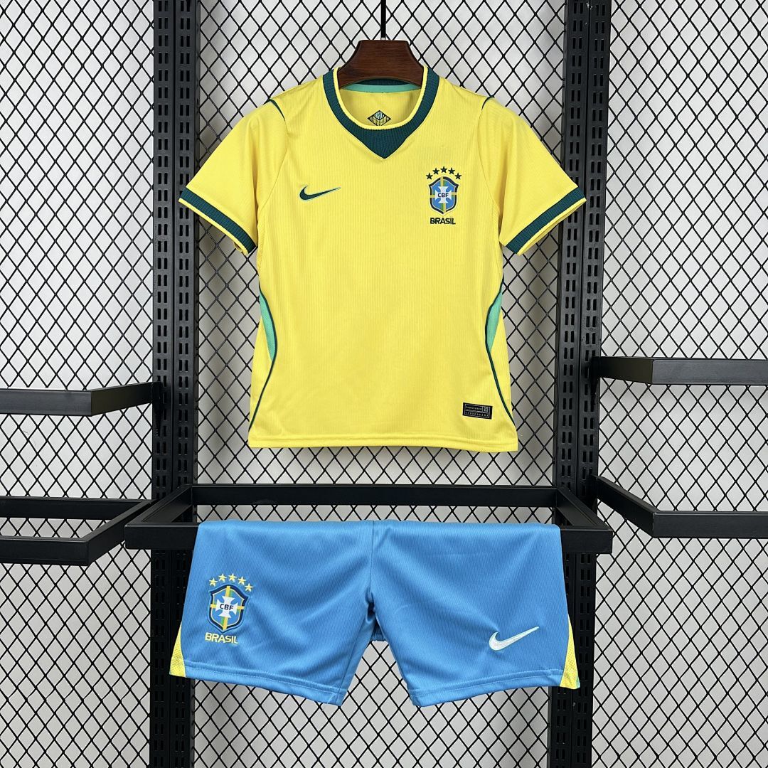Kit Bambino Brasile Home 2026 | Kit da Calcio
