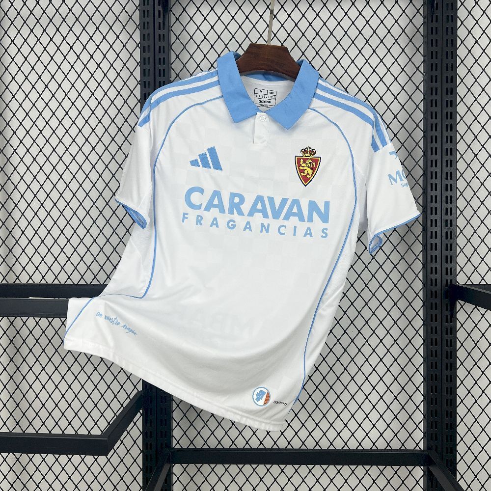 Maglia Real Zaragoza Home 25/26 Uomo | Maglia da Calcio