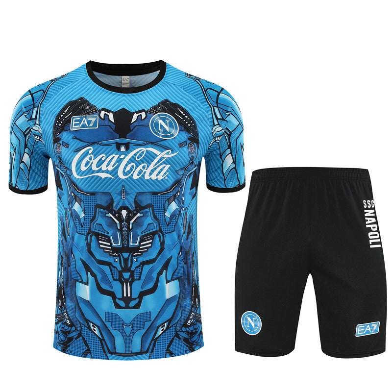 Kit Shirt + Shorts Napoli Blue/Black 25/26