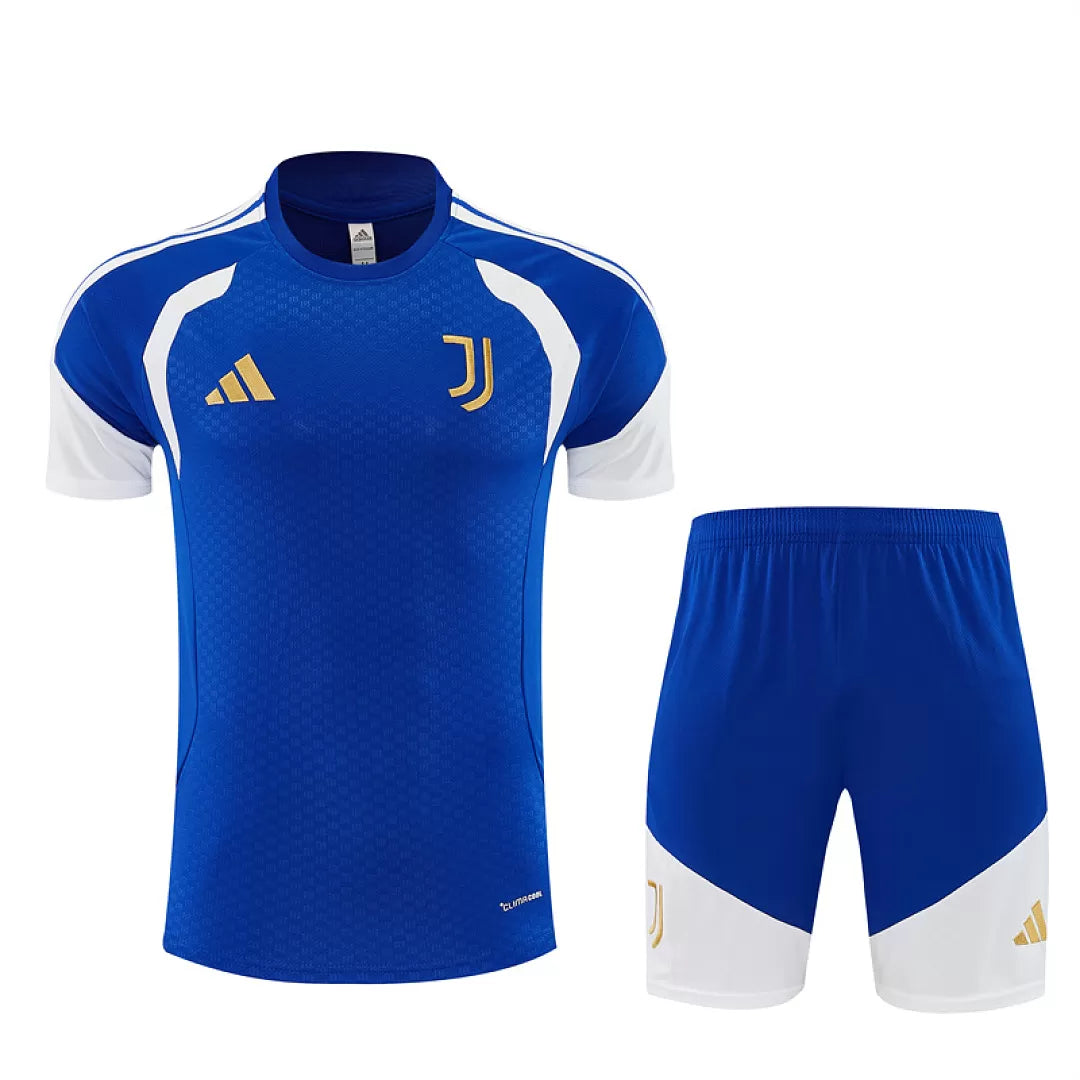 Completino Manica Corta Juv 26/27 Uomo Blu Royal | Kit Allenamento