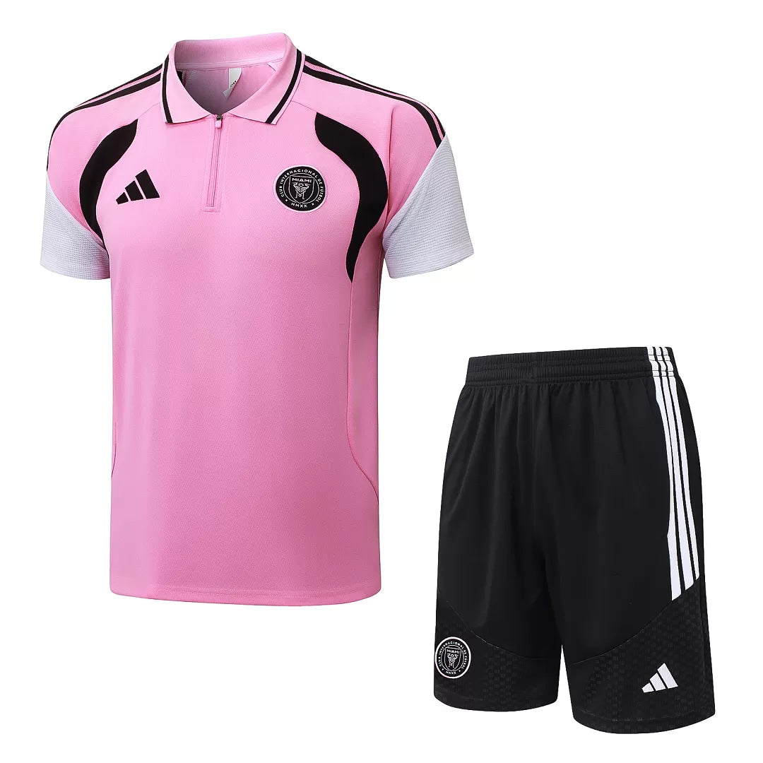 Completino Polo Inter Miami 26/27 Uomo Rosa | Kit Allenamento
