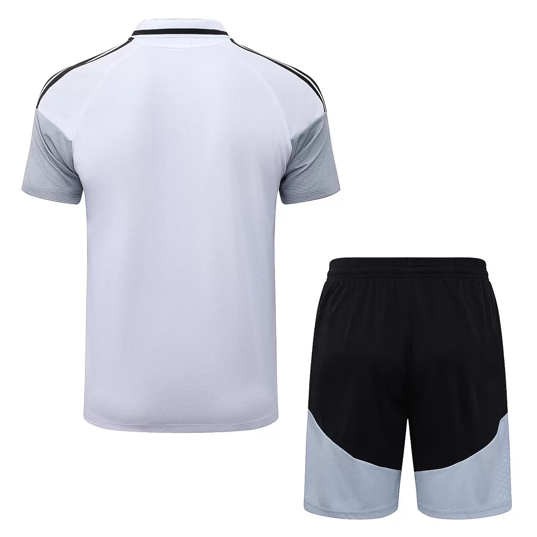 Completino Polo Real Madrid 26/27 Uomo Bianco | Kit Allenamento