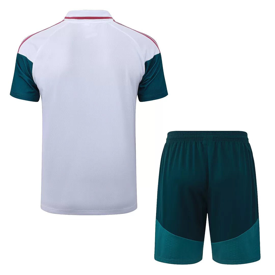 Completino Polo Real Madrid 26/27 Uomo Bianco | Kit Allenamento